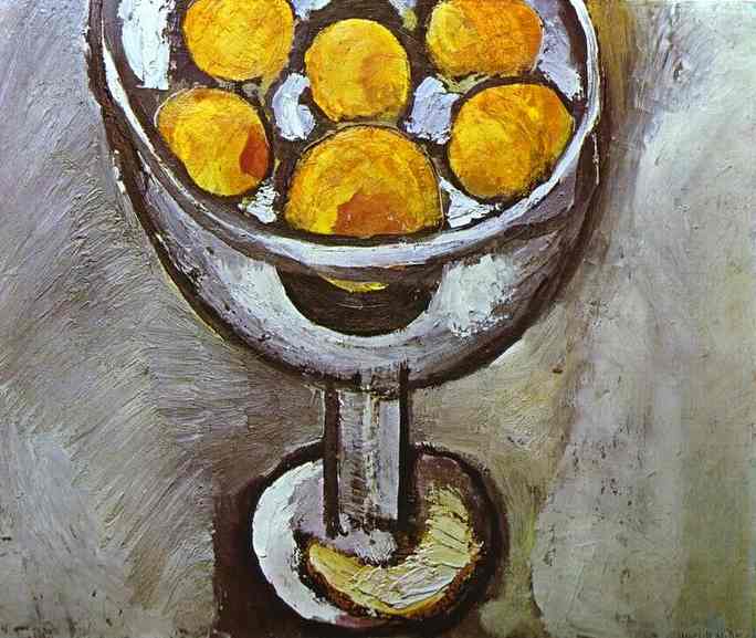 Henri Matisse - A vase with Oranges 1916